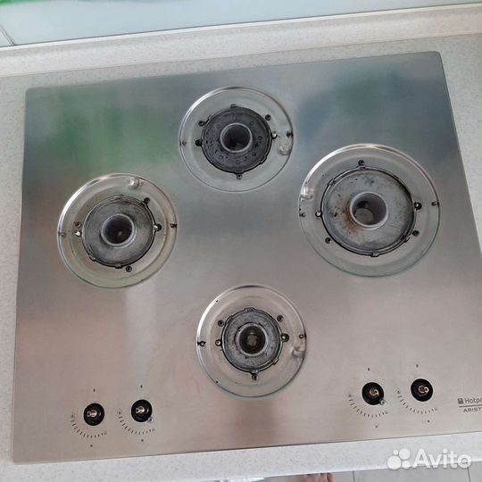 Газовая варочная панель hotpoint-ariston