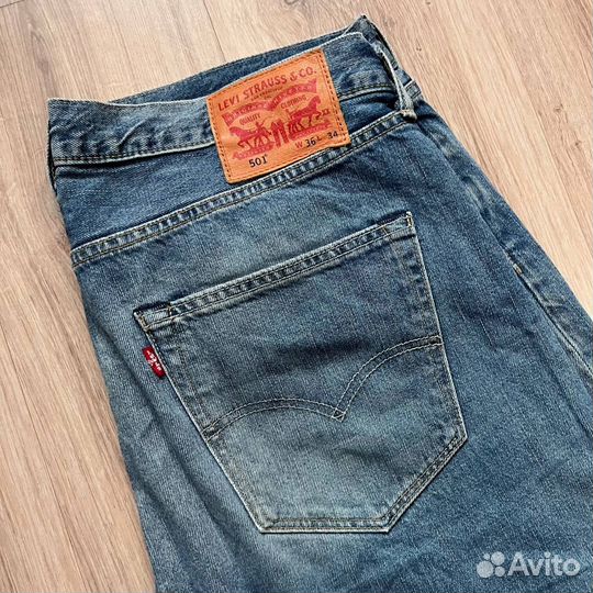 Джинсы Levis 501 оригинал