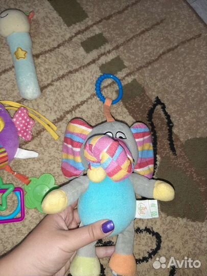 Игрушки развивашки, погремушки