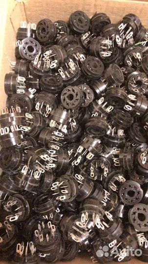 Панели для радиоламп советские пл8-3Пб, пл7-2кэ-46