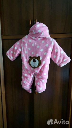 Комбинезон на 6-9месяцев.теплый