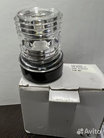 Фонарь якорный круговой лодка 12В