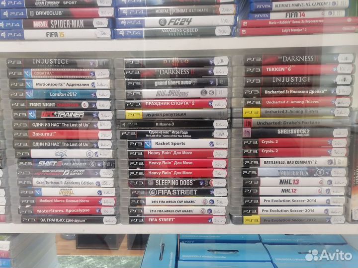 Игры PS2, PS3, PS4, PS5, xbox 360, One, Series