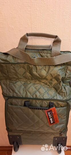 Сумка чемодан дорожная на колесах