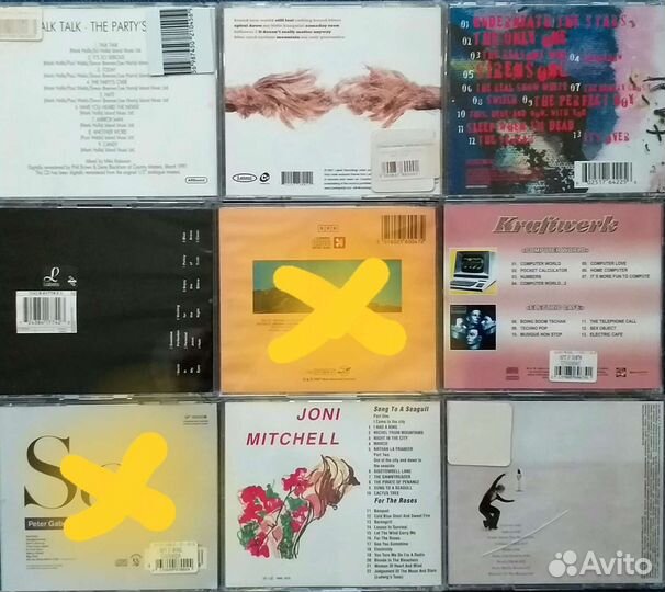 Cd компакт диски инди и поп музыкантов