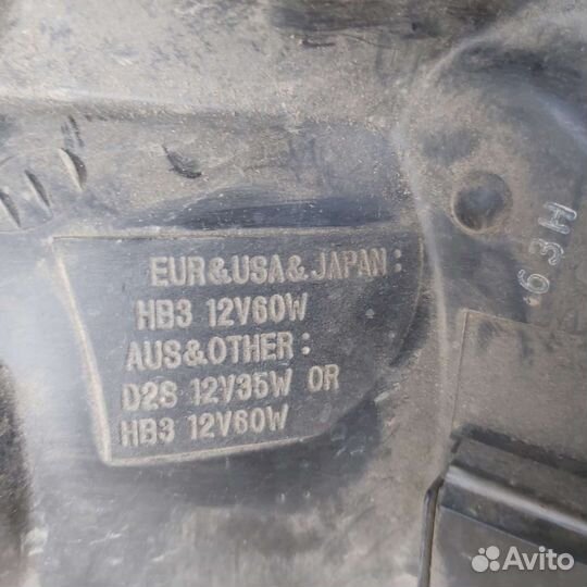 Фара (стекло) на крузак 100,105