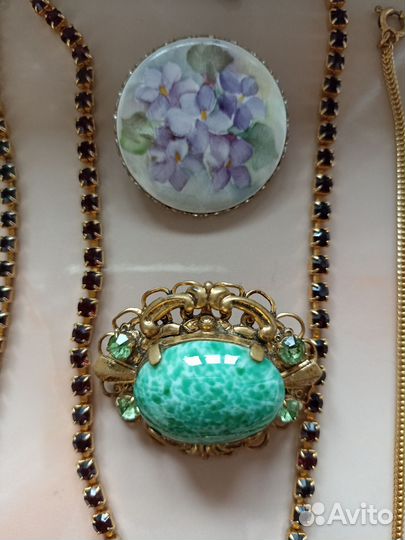 Винтажная чешская и европейская бижутерия