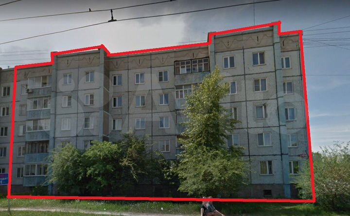3-к. квартира, 65 м², 5/5 эт.