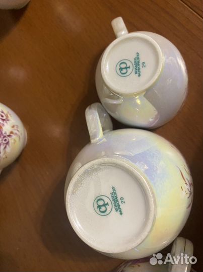 Сервиз чайный и чайно кофейный.гдр.германия