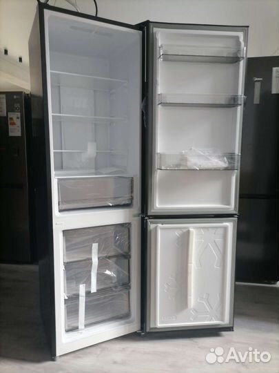 Холодильник новый черный 2 метра nofrost