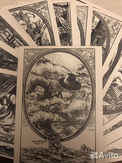 Коллекция открытки СССР набор Гулливер