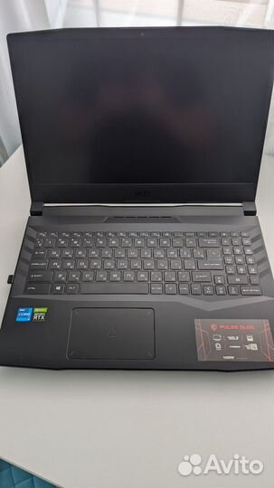 Ноутбук MSI GL66 pulse i5, 16gb ram RTX3060