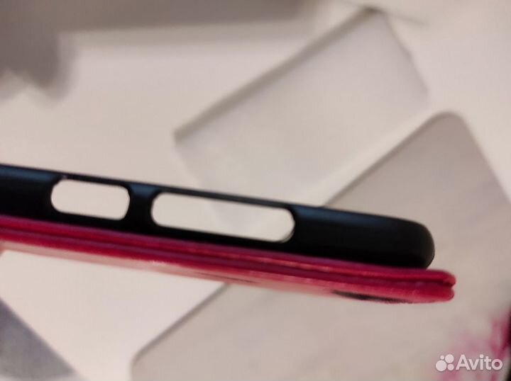 Чехол case для Huawei P smart 2018 ярко розовый