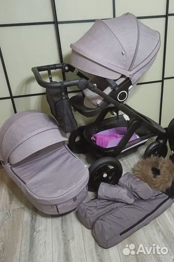 Коляска Stokke Trailz 2в1 с аксессуарами