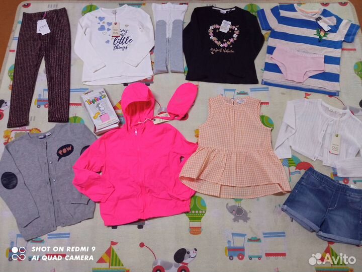 Одежда для девочки 110/116