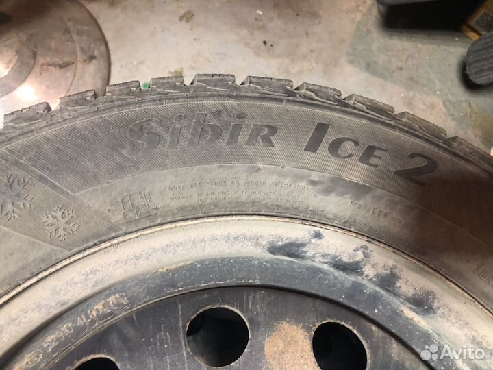 Колеса зимние шипованная 195 65 15
