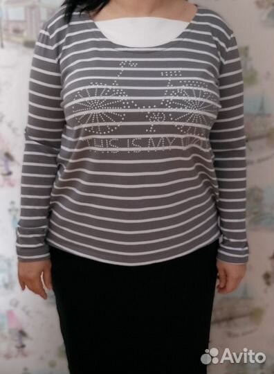 Лёгкая женская кофта 54-56