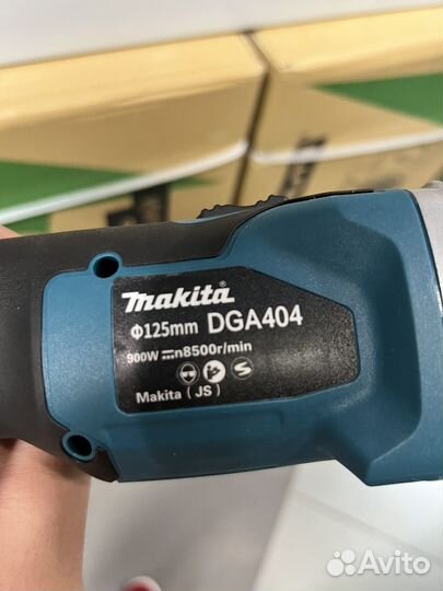 Болгарка Makita 36v, DGA404, 125 мм, 900 Вт