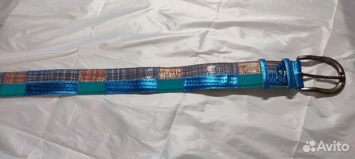 Ремень женский кожаный