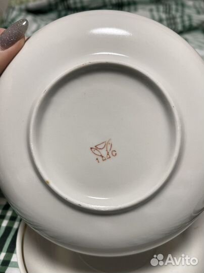 Чайная пара Песочное СССР