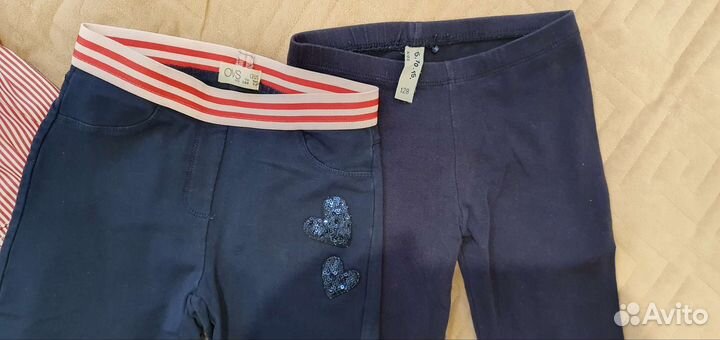 Вещи пакетом на девочку 122 128