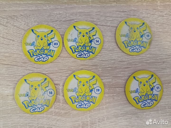 Фишки - Taso Pokemon caps