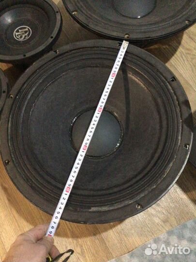 Сабуферы 4шт обмен