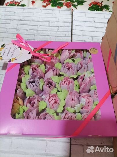 Сладкая коробочка с зефиром