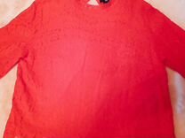 Блузка красная H&M, Zara