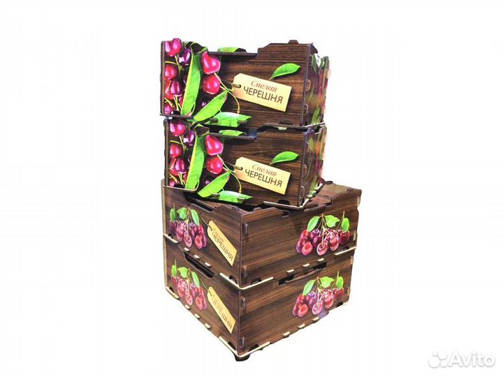 Ящик деревянный для хранения ягод и фруктов Опт