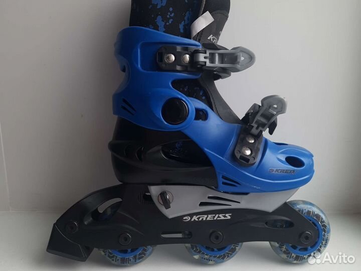 Роликовые коньки детские раздвижные