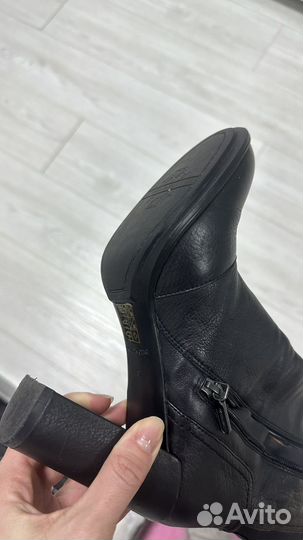 Сапоги женские натуральная кожа 37