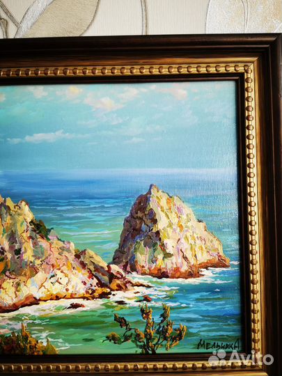 Картина маслом на холсте пейзаж