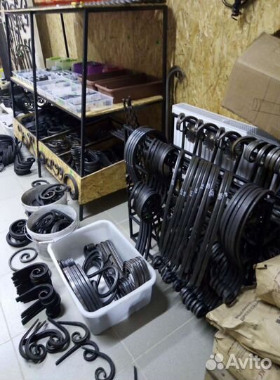 Кованые элементы