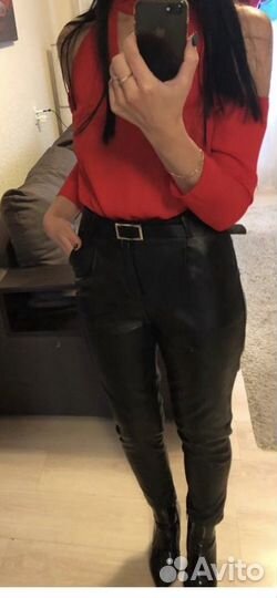 Кожаные брюки