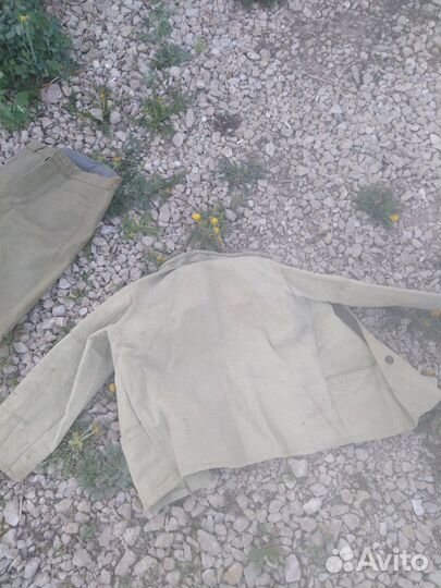 Спец одежда брезентовая СССР