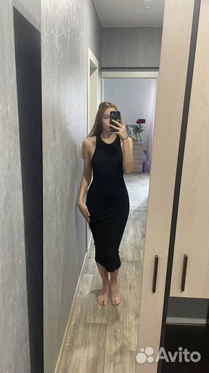 Платье черное