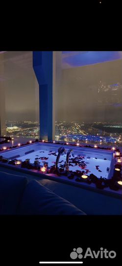 Романтическое свидание в Москва-Сити