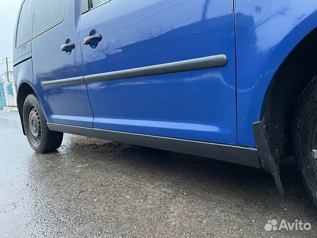 Накладка на пороги Volkswagen Caddy 3