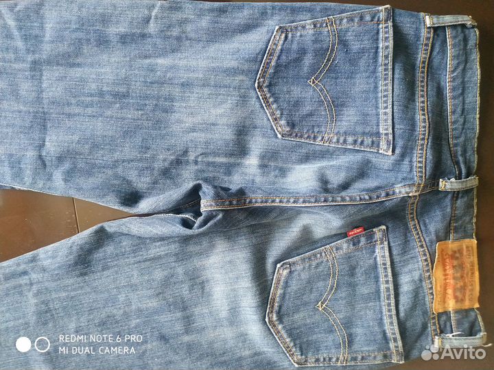 Джинсы levis 751 мужские
