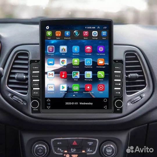 Универсальная андроид Магнитола