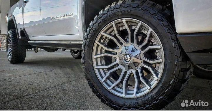 Американские диски Fuel Rage R24 8X165.1