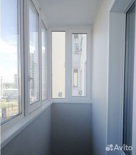 Остекление балконов и лоджий под ключ