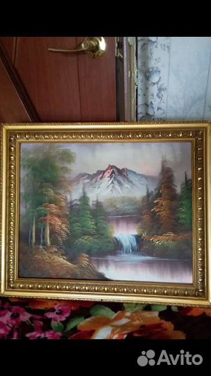 Картина маслом на холсте пейзаж