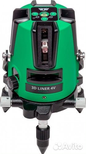 Лазерный построитель плоскостей ADA 3D liner 4V green А00531