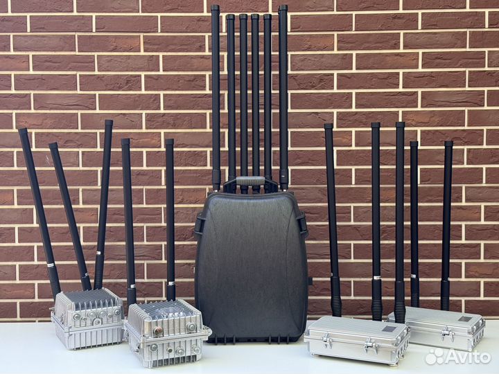 Подавитель дронов. 8 каналов - 400W. FPV-частоты