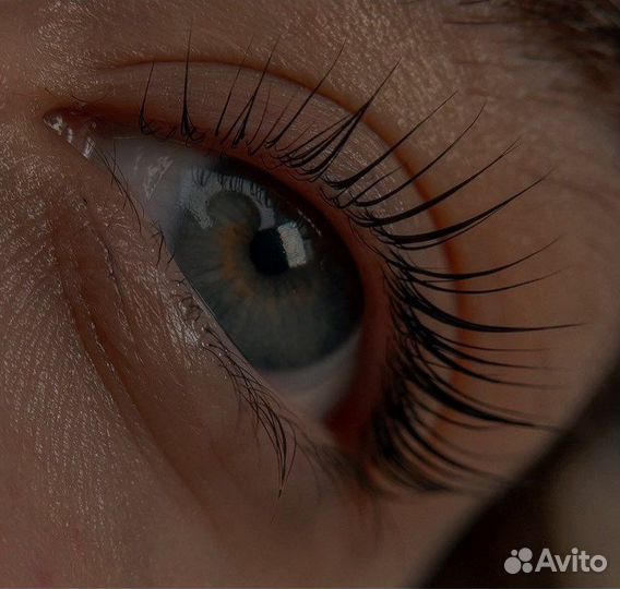 Ламинирование ресниц и оформление бровей