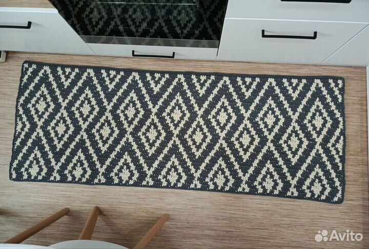 Вязаный ковер