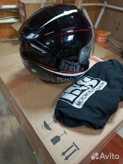 Открытый шлем HX 91 IXS Чёрный