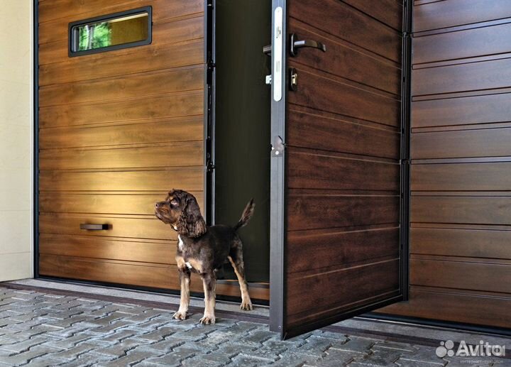 Ворота секционные гаражные